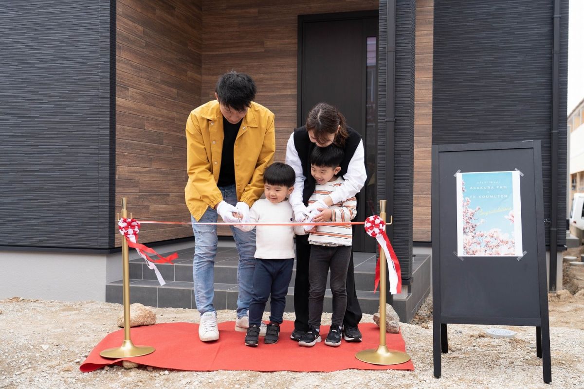 福岡県大野城市大城01　注文住宅建築現場リポート⑦　～お引渡し～