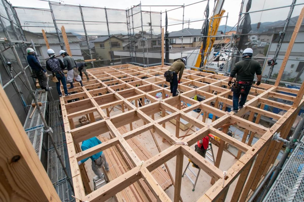 「那珂川市09」注文住宅現場リポート①【上棟式】
