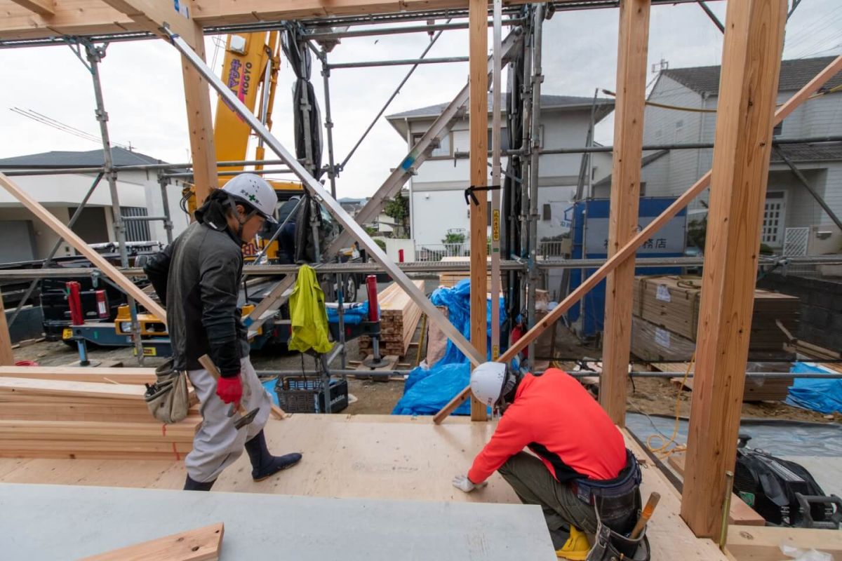 「那珂川市09」注文住宅現場リポート①【上棟式】