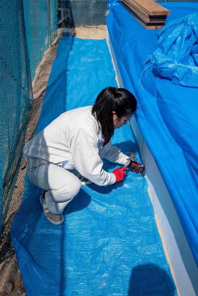 「福岡市南区24」注文住宅現場リポート②【基礎工事】【土台敷】