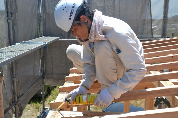 福岡県宗像市02　注文住宅建築現場リポート④　～上棟式～