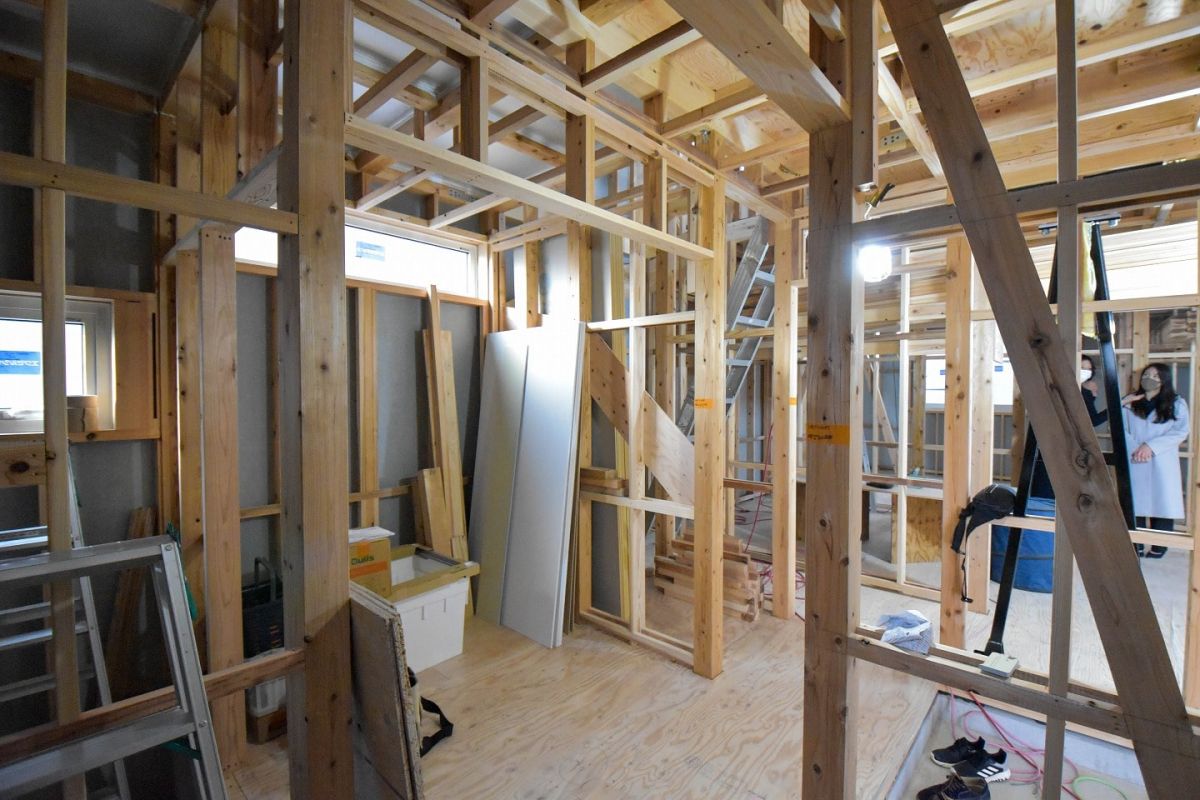「福岡市城南区10」注文住宅現場リポート③【木工事】【下地】