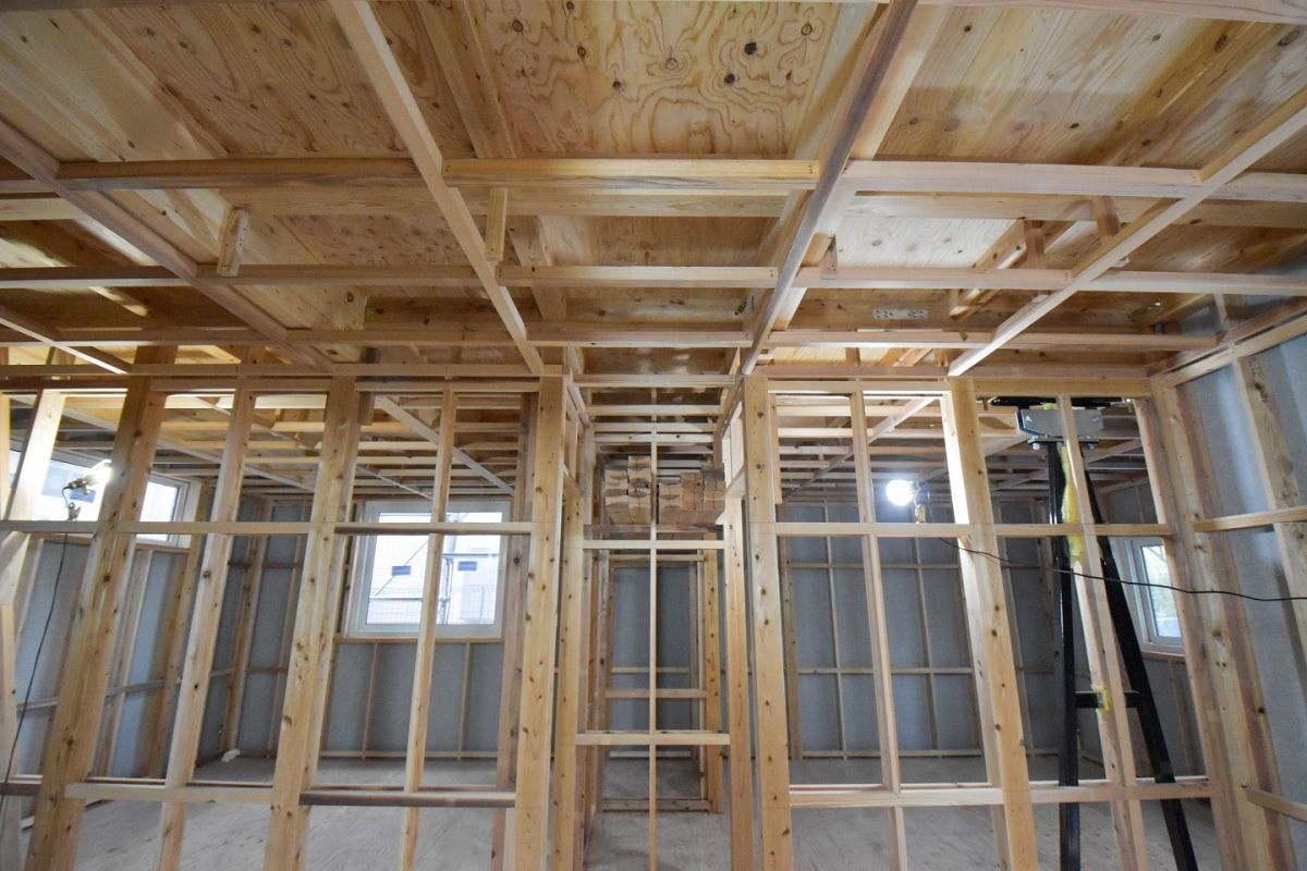 「福岡市城南区10」注文住宅現場リポート③【木工事】【下地】