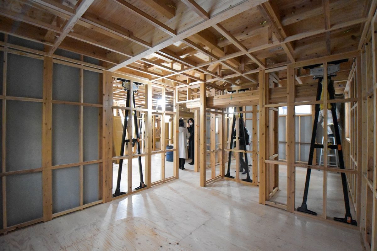 「福岡市城南区10」注文住宅現場リポート③【木工事】【下地】