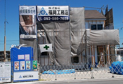 福岡市西区今宿01　注文住宅建築現場リポート⑨