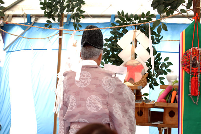 「福津市花見が丘01」注文住宅現場リポート①【地鎮祭】