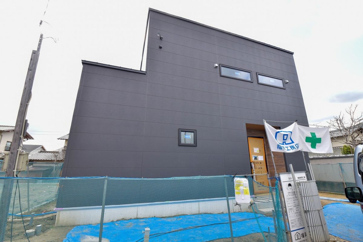 福岡県那珂川市11　注文住宅建築現場リポート⑧　～木工事・石膏ボード施工完了～