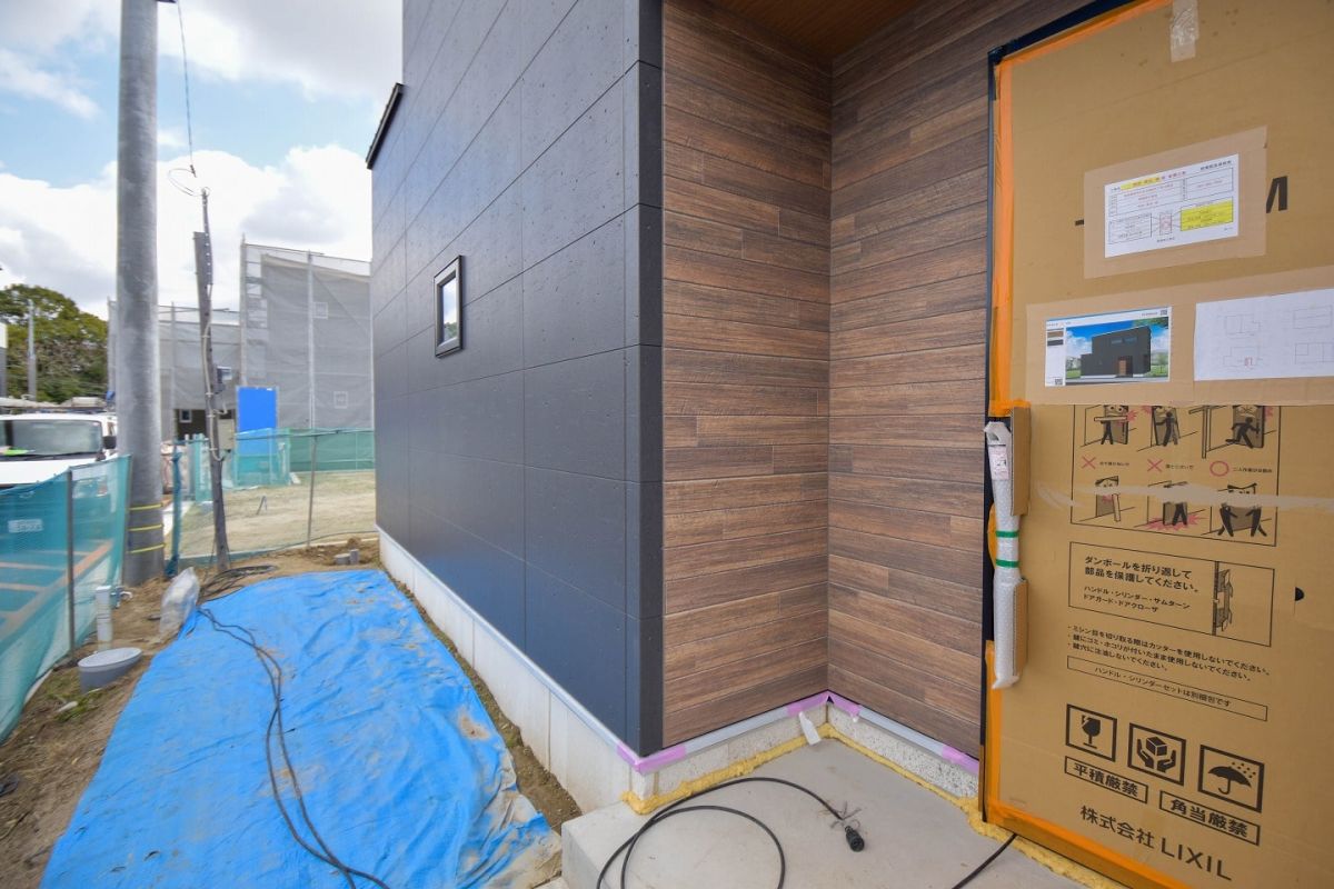 福岡県那珂川市11　注文住宅建築現場リポート⑧　～木工事・石膏ボード施工完了～