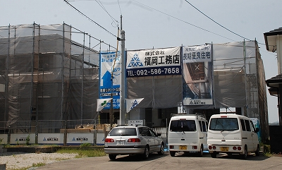 福岡県糟屋郡01　注文住宅建築現場リポート⑬