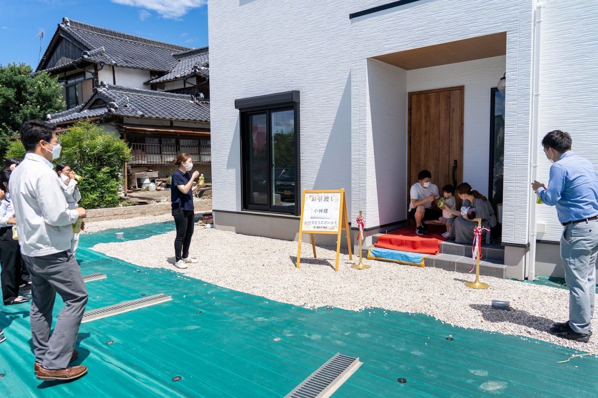 「三井郡大刀洗町03」注文住宅現場リポート⑦【お引き渡し式】