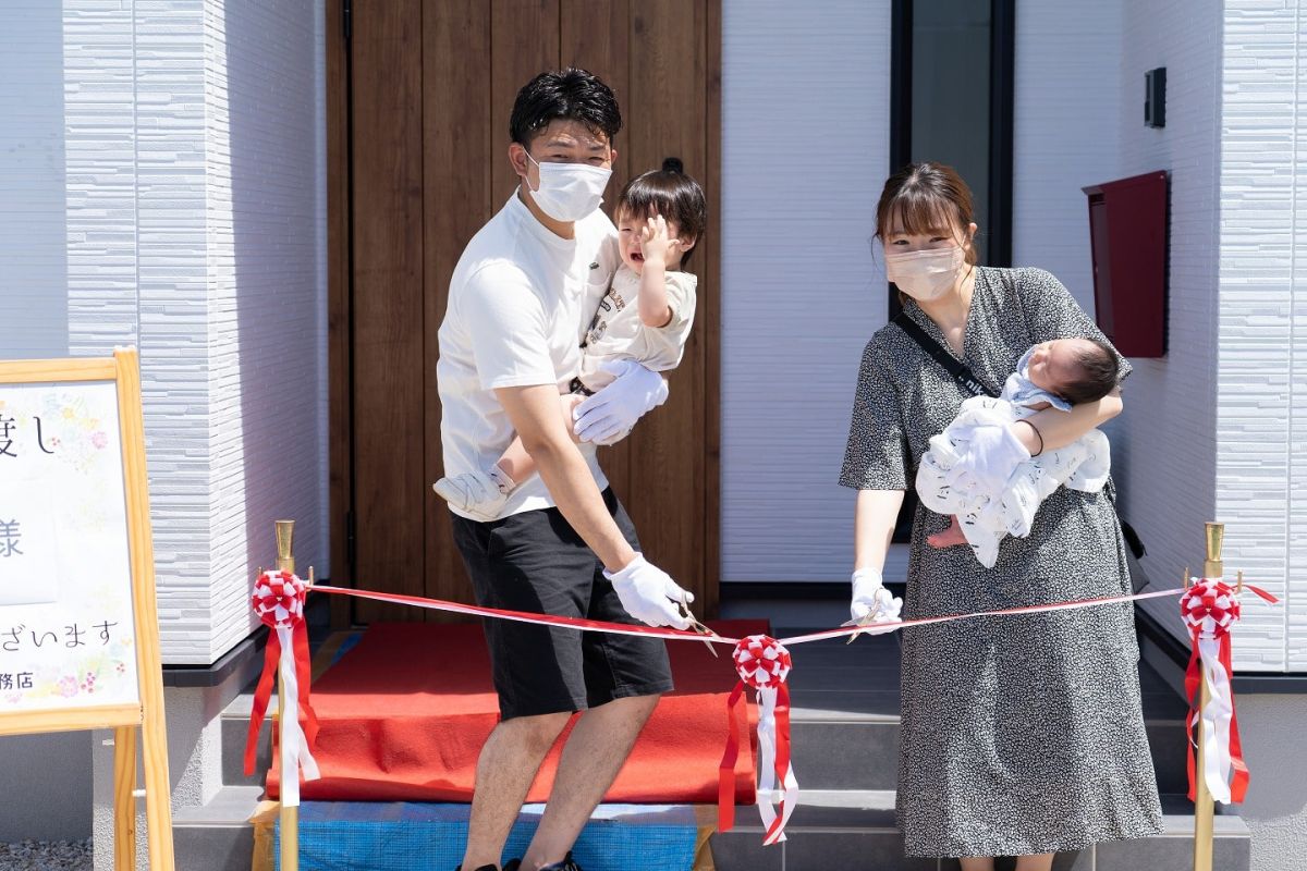 「三井郡大刀洗町03」注文住宅現場リポート⑦【お引き渡し式】