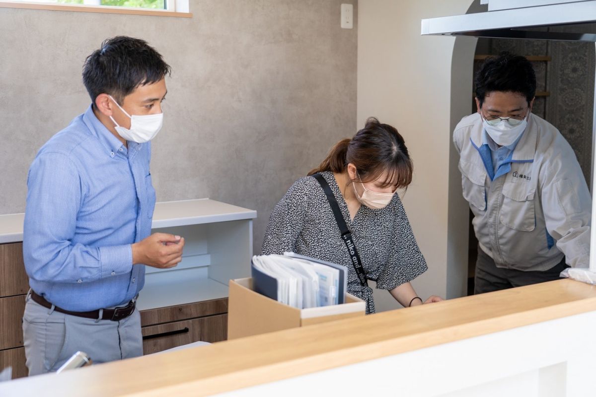 福岡県三井郡大刀洗町03　注文住宅建築現場リポート⑦　～お引き渡し式～