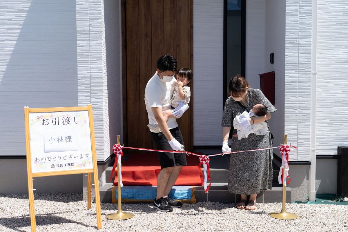 「三井郡大刀洗町03」注文住宅現場リポート⑦【お引き渡し式】