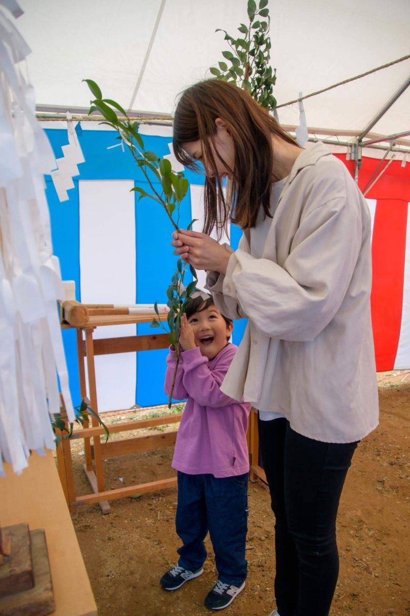 北九州市小倉北区02　注文住宅建築現場リポート①　～地鎮祭～