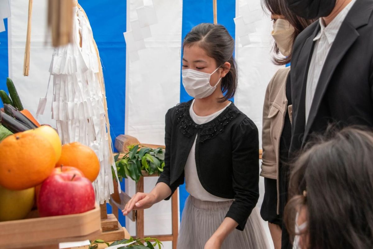「福岡市中央区04」注文住宅現場リポート①【地鎮祭】