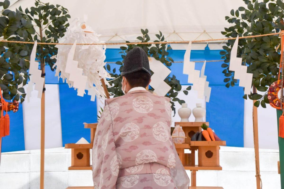「福岡市城南区08」注文住宅現場リポート①【地鎮祭】
