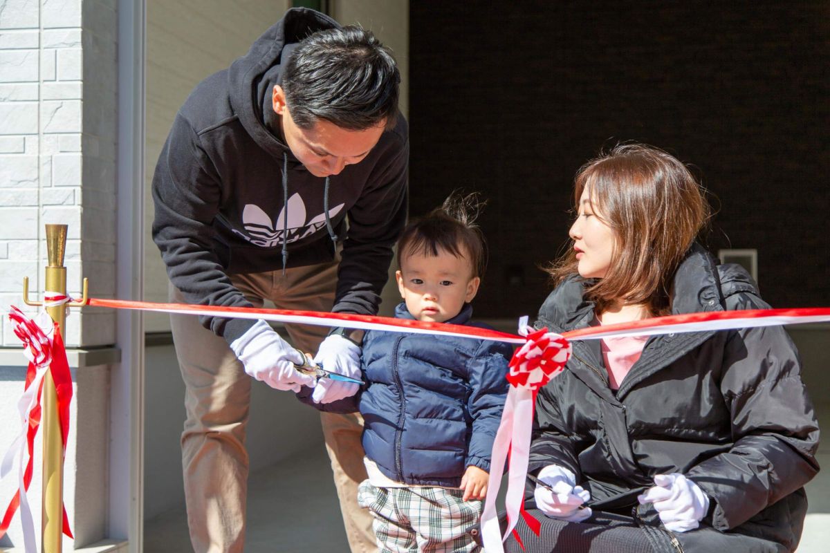 福岡県福岡市城南区08　注文住宅建築現場リポート⑨　～お引き渡し式～