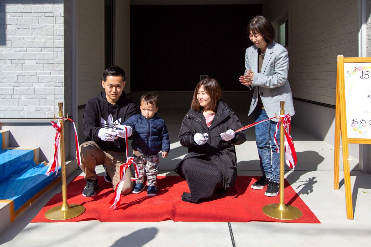 福岡県福岡市城南区08　注文住宅建築現場リポート⑨　～お引き渡し式～