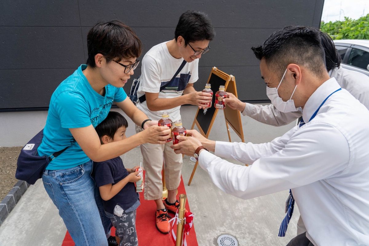 福岡県福岡市早良区09　注文住宅建築現場リポート⑨　～お引き渡し式～