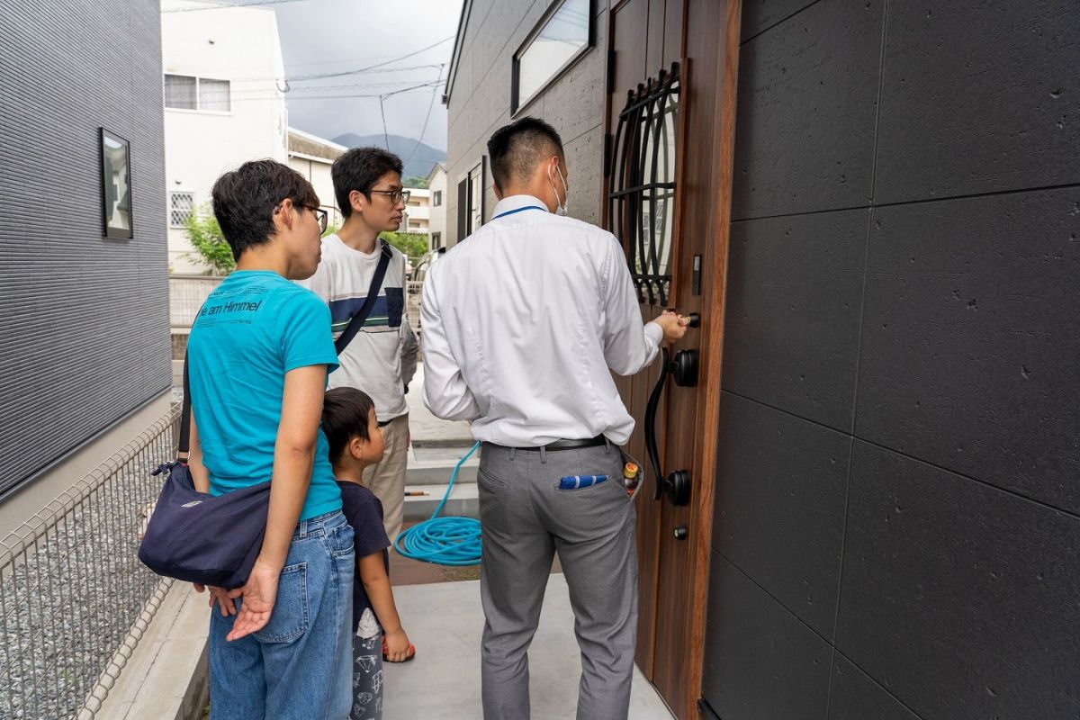 福岡県福岡市早良区09　注文住宅建築現場リポート⑨　～お引き渡し式～