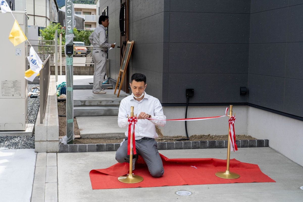 福岡県福岡市早良区09　注文住宅建築現場リポート⑨　～お引き渡し式～