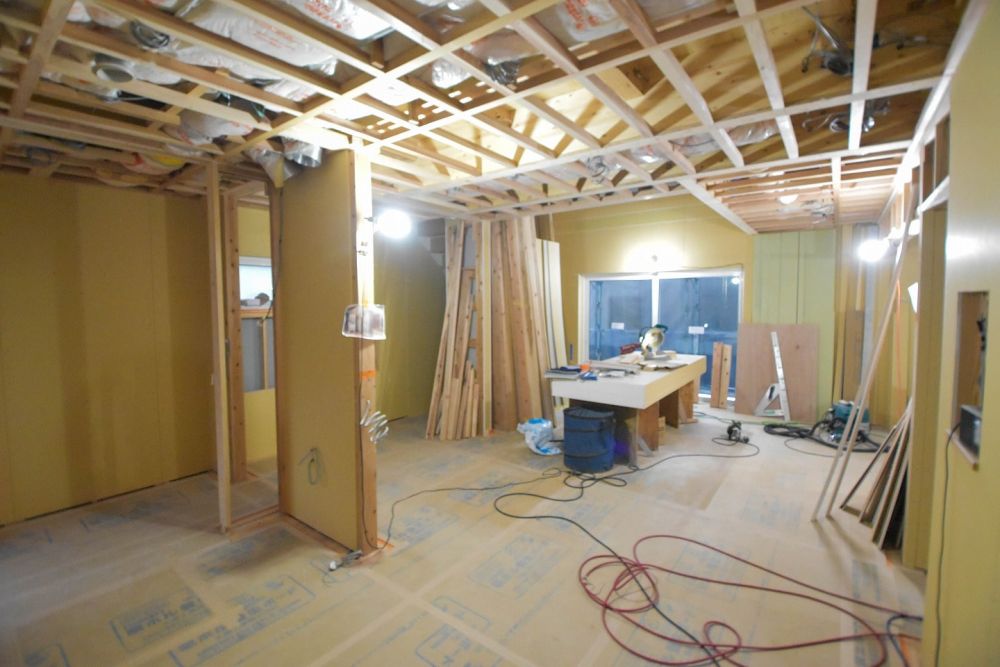 「福岡市西区04」注文住宅現場リポート⑦【木工事】【建具】