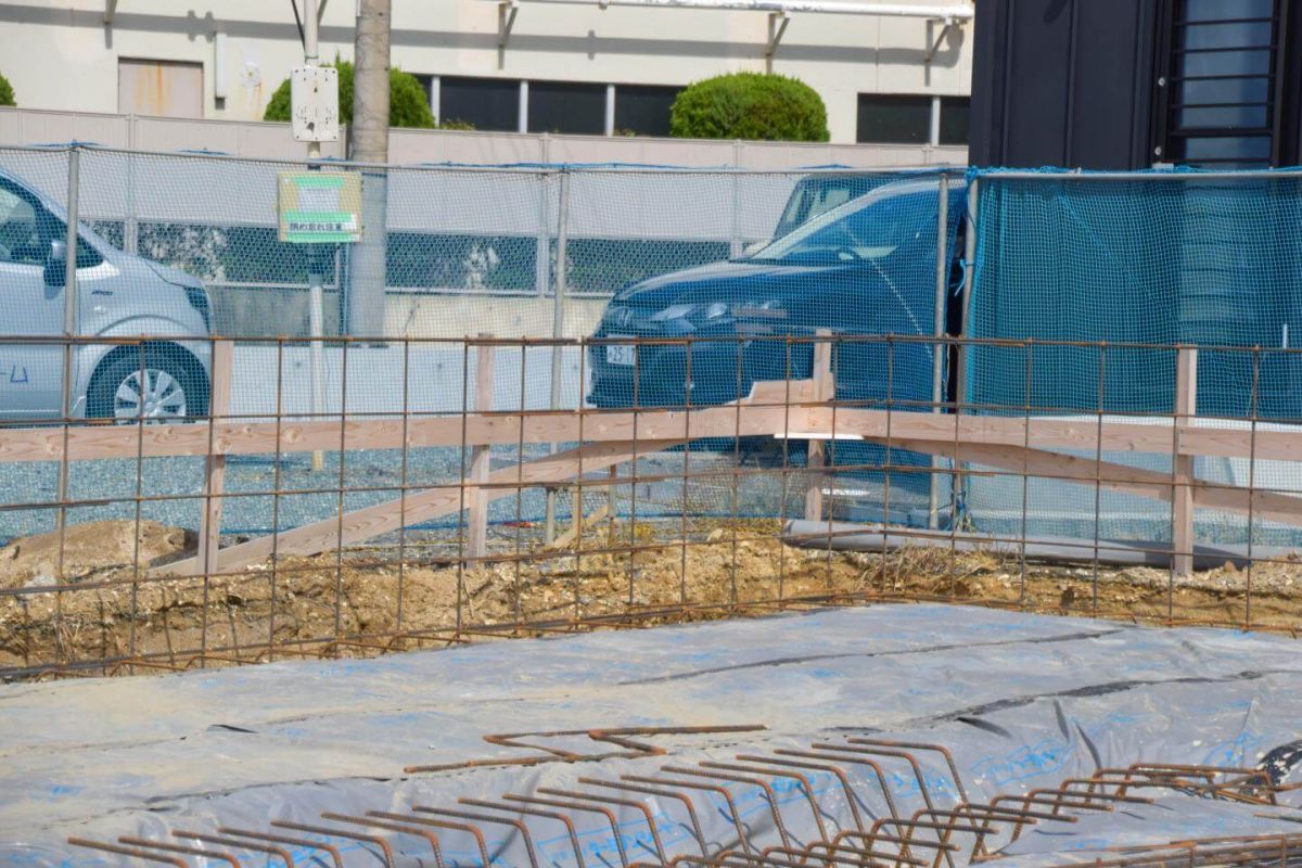 「福岡市東区11」注文住宅現場リポート①【基礎工事】【配筋】