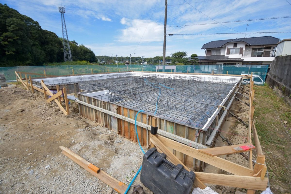 福岡県筑紫野市13　注文住宅建築現場リポート②　～基礎工事〜