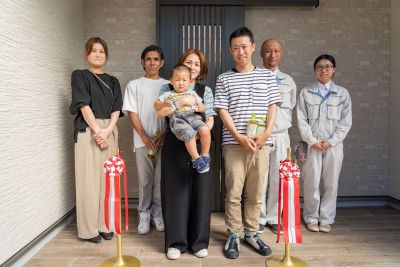 「遠賀郡遠賀町01」注文住宅現場リポート⑥【お引き渡し式】