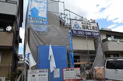 福岡市西区下山門01　注文住宅建築現場リポート⑯