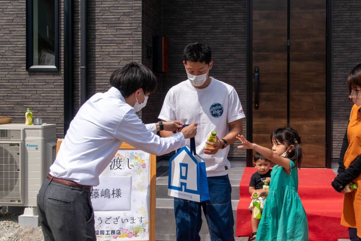 「飯塚市01」注文住宅現場リポート④【お引き渡し式】