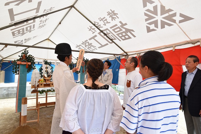 「春日市04」注文住宅現場リポート①【地鎮祭】