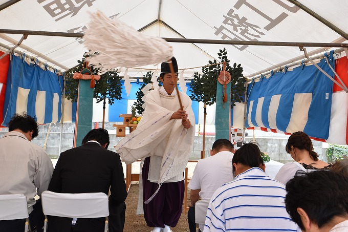 「春日市04」注文住宅現場リポート①【地鎮祭】