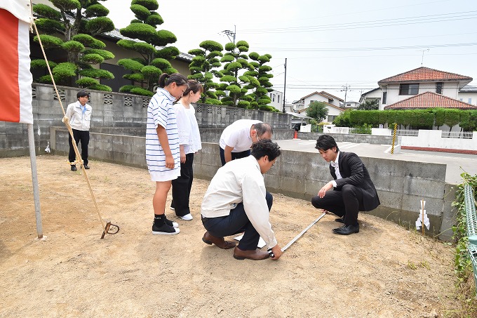 福岡県春日市04　注文住宅建築現場リポート①　～地鎮祭～