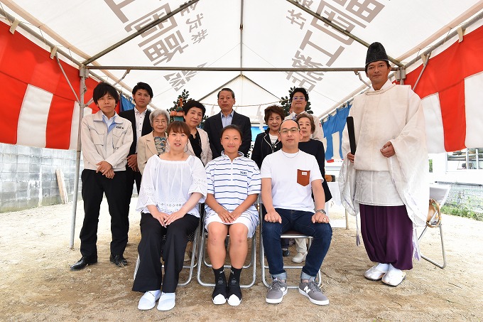 福岡県春日市04　注文住宅建築現場リポート①　～地鎮祭～