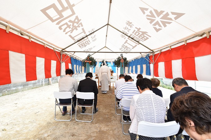 「春日市04」注文住宅現場リポート①【地鎮祭】