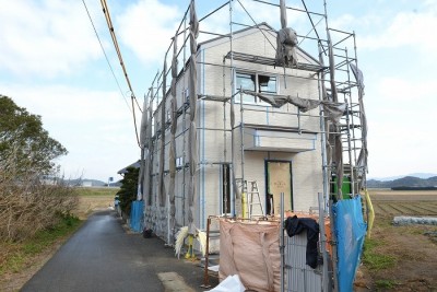 福岡県糸島市02　注文住宅建築現場リポート⑧