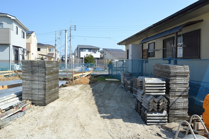 福岡県古賀市01　注文住宅建築現場リポート③