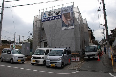 福岡市城南区南片江01　注文住宅建築現場リポート⑨