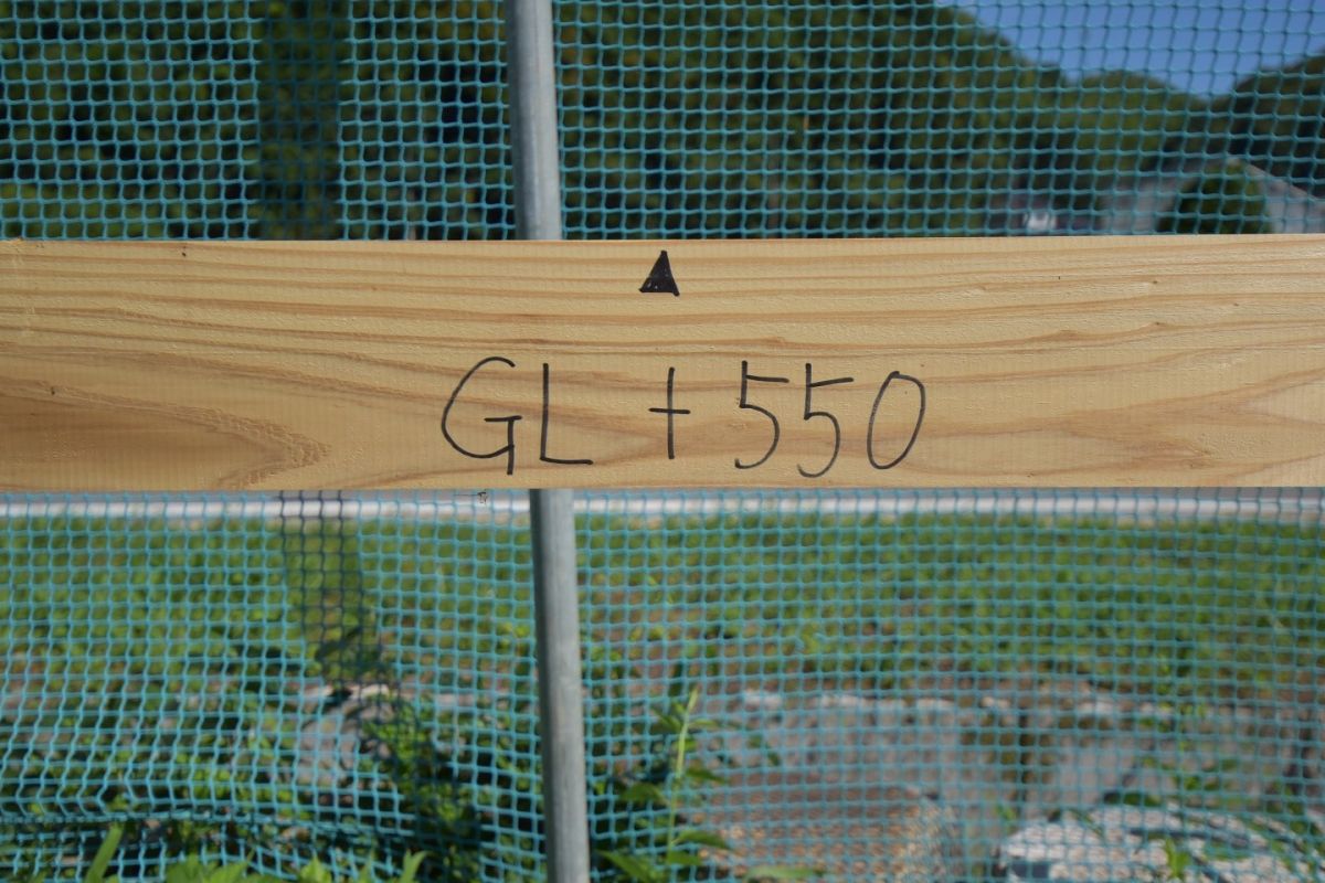 「筑紫野市11」注文住宅現場リポート②【基礎工事】【遣り方】