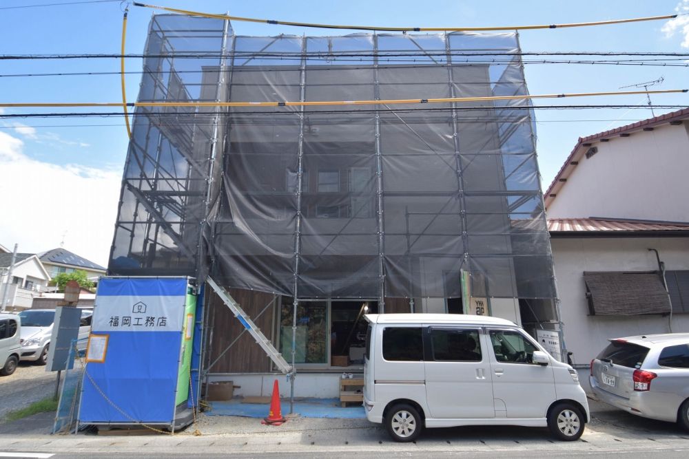 「福岡市城南区04」注文住宅現場リポート⑦【木工事】【階段】