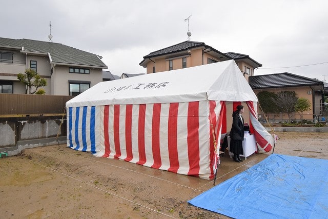 「太宰府市06」注文住宅現場リポート①【地鎮祭】