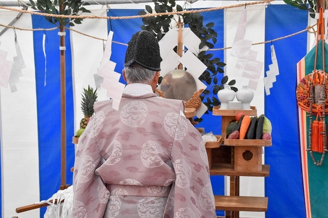 「太宰府市06」注文住宅現場リポート①【地鎮祭】