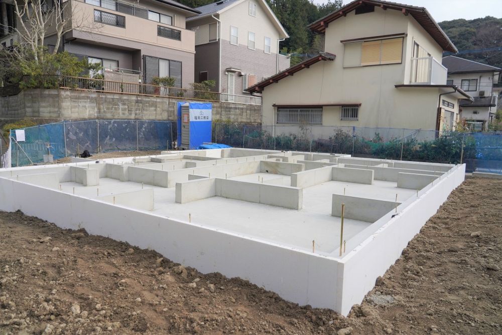 「福岡市早良区07」注文住宅現場リポート③【基礎工事】【立ち上がりコン】