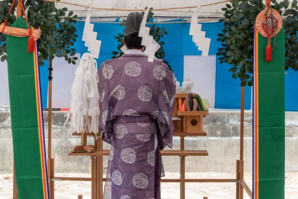 「福岡市城南区友丘02」注文住宅現場リポート①【地鎮祭】