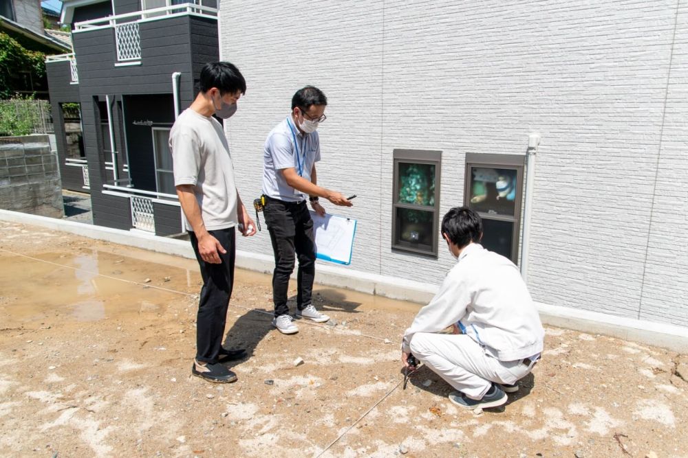 福岡市城南区友丘02　注文住宅建築現場リポート①　～地鎮祭～