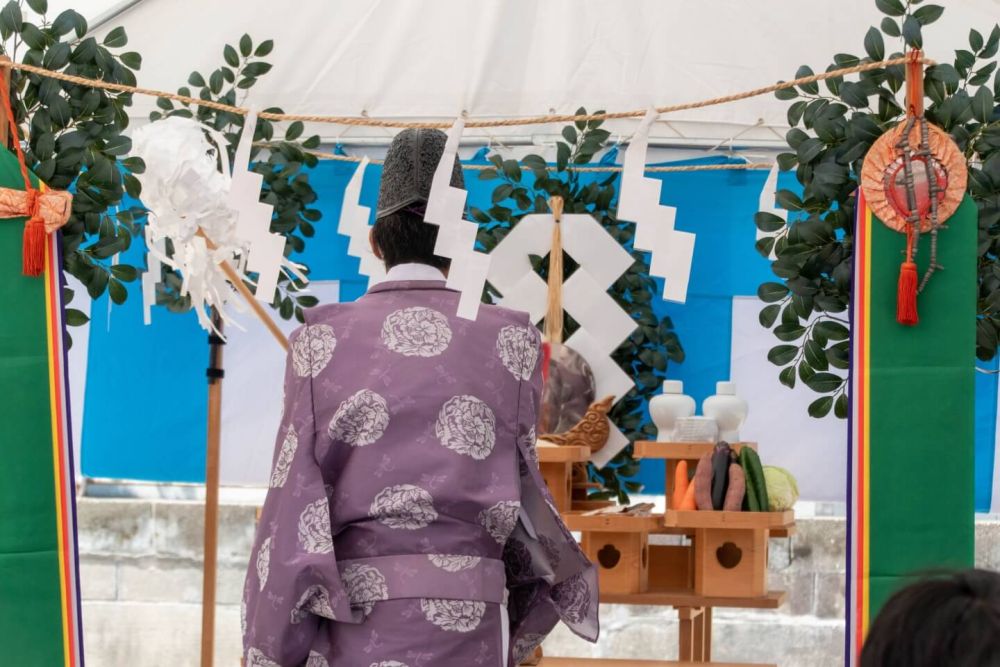 「福岡市城南区友丘02」注文住宅現場リポート①【地鎮祭】