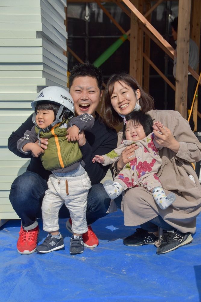 福岡県筑紫野市09　注文住宅建築現場リポート③　～上棟式～