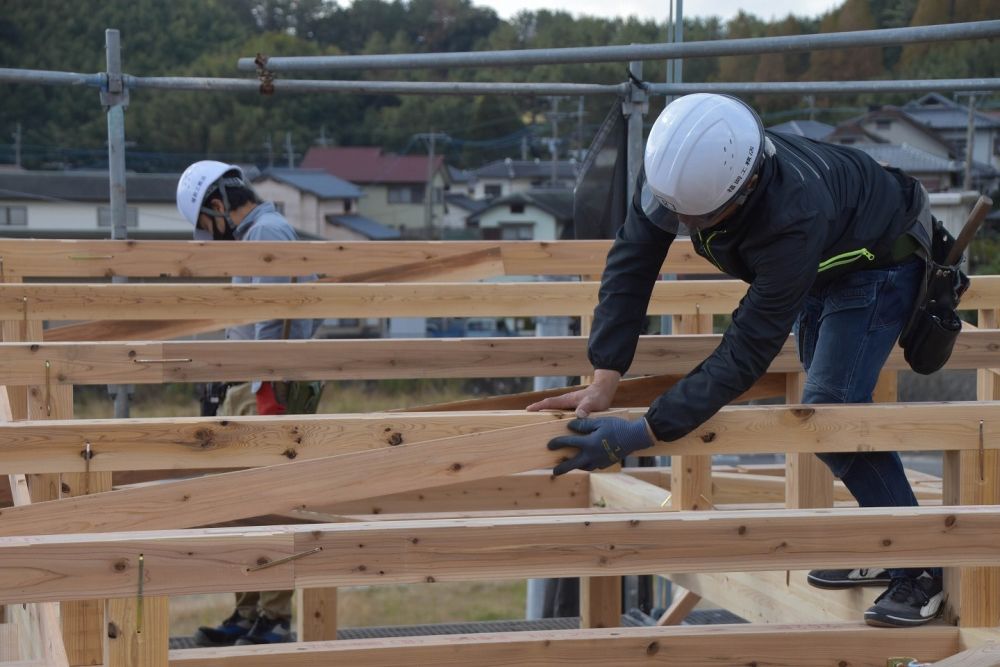 福岡県筑紫野市09　注文住宅建築現場リポート③　～上棟式～