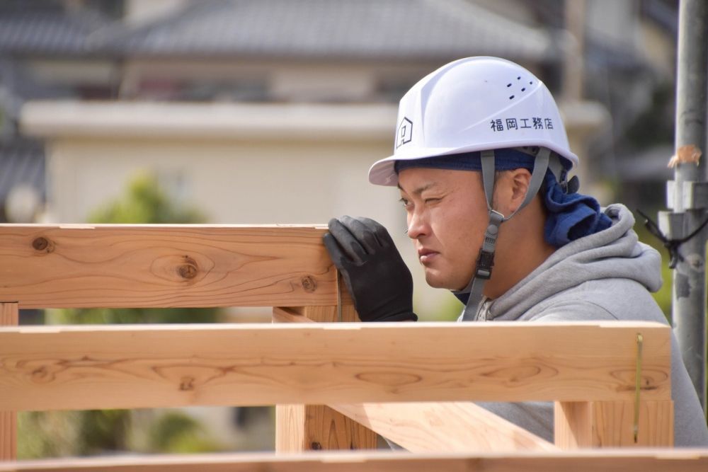 福岡県筑紫野市09　注文住宅建築現場リポート③　～上棟式～